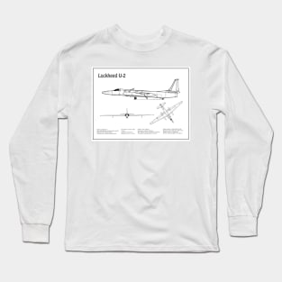 Lockheed U-2 Dragon Lady - BD Long Sleeve T-Shirt